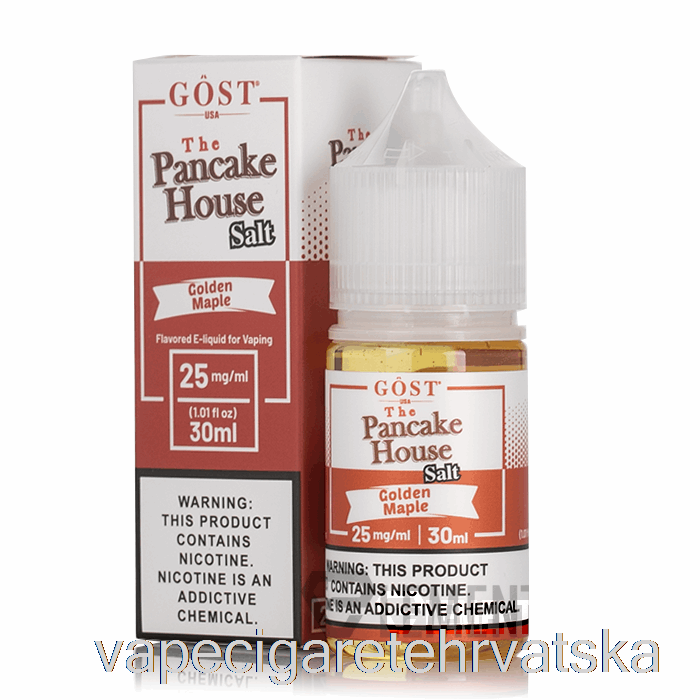 Vape Cigarete Zlatne Javorove Soli - Palačinkarnica - Gost Vapor - 30ml 50mg